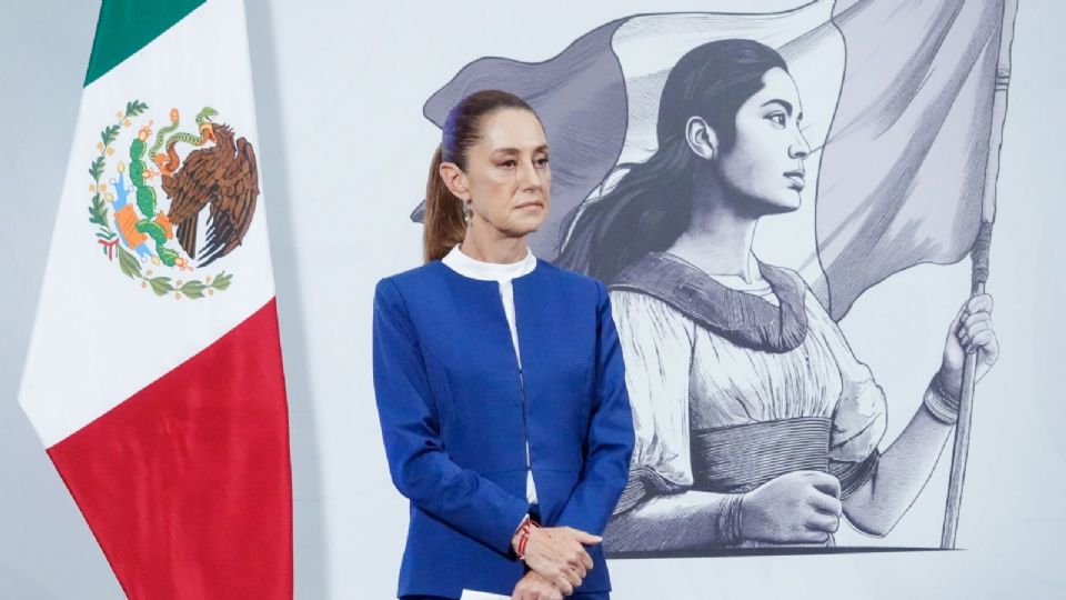 Sheinbaum Pardo, presidenta de México, encabezó la conferencia “Mañanera del Pueblo”.
