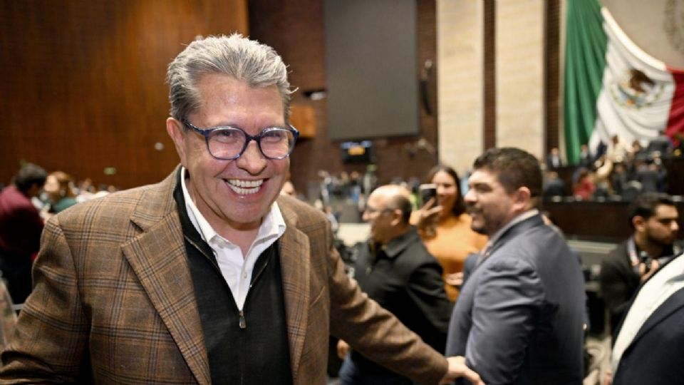 Ricardo Monreal, coordinador parlamentario de la fracción de Morena.