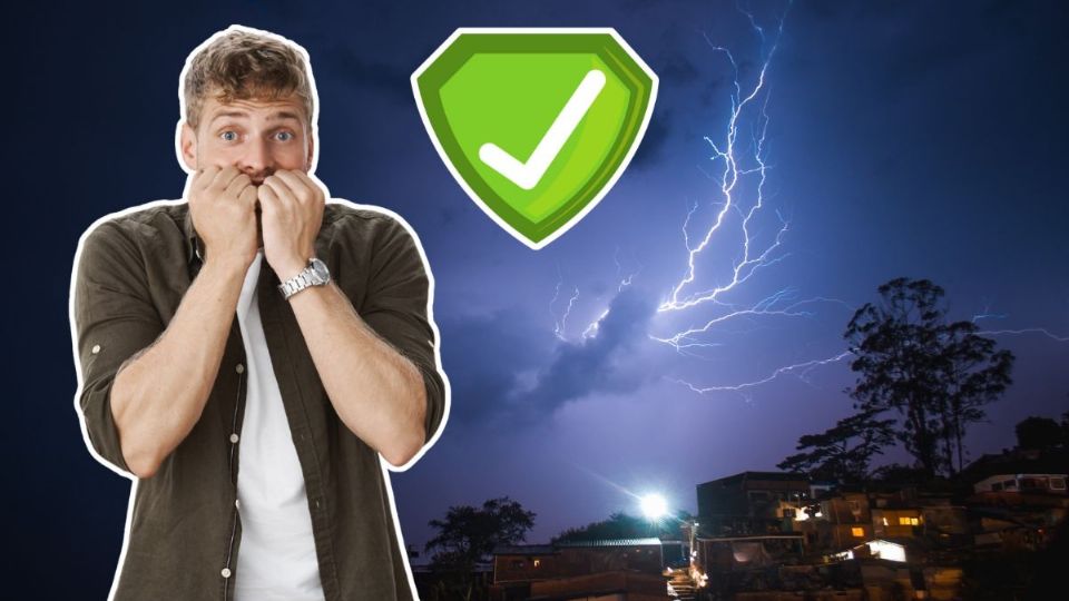 ¿Cuál es el lugar más seguro en una tormenta eléctrica?