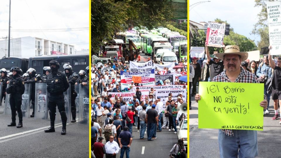 La SSC-CDMX exhorta a la ciudadanía a tomar precauciones y planificar sus traslados para evitar contratiempos y retrasos.