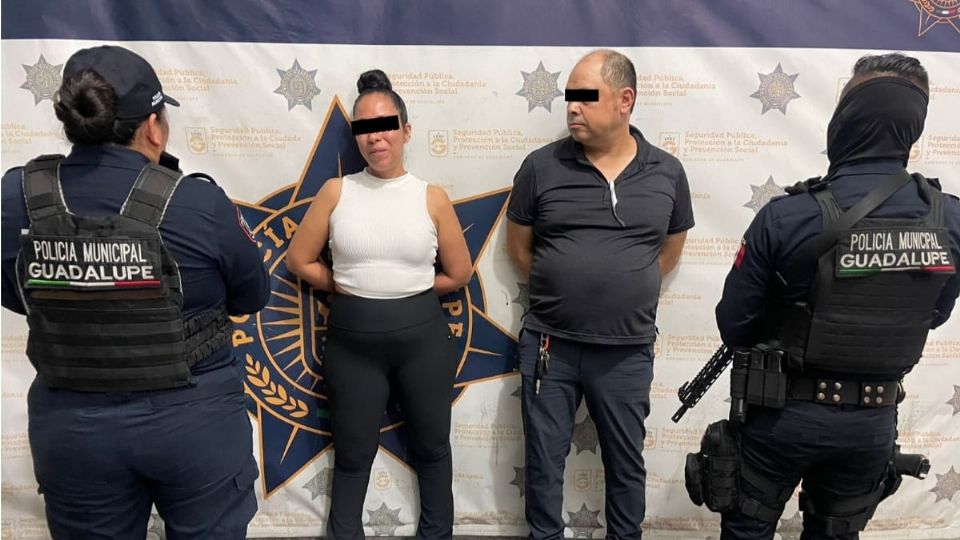 Las dos personas fueron puestas a disposición del Ministerio Público.