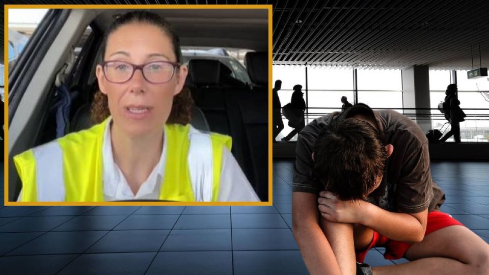 Una trabajadora del aeropuerto de Barcelona contó la increíble escena de unos padres dejando a su hijo por tener el pasaporte vencido