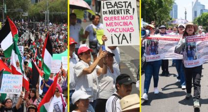 Marchas que habrá hoy 20 de agosto en CDMX; afectaciones y rutas alternas