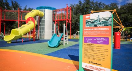 Inauguran área infantil en el Parque Fundidora con seis zonas de juego