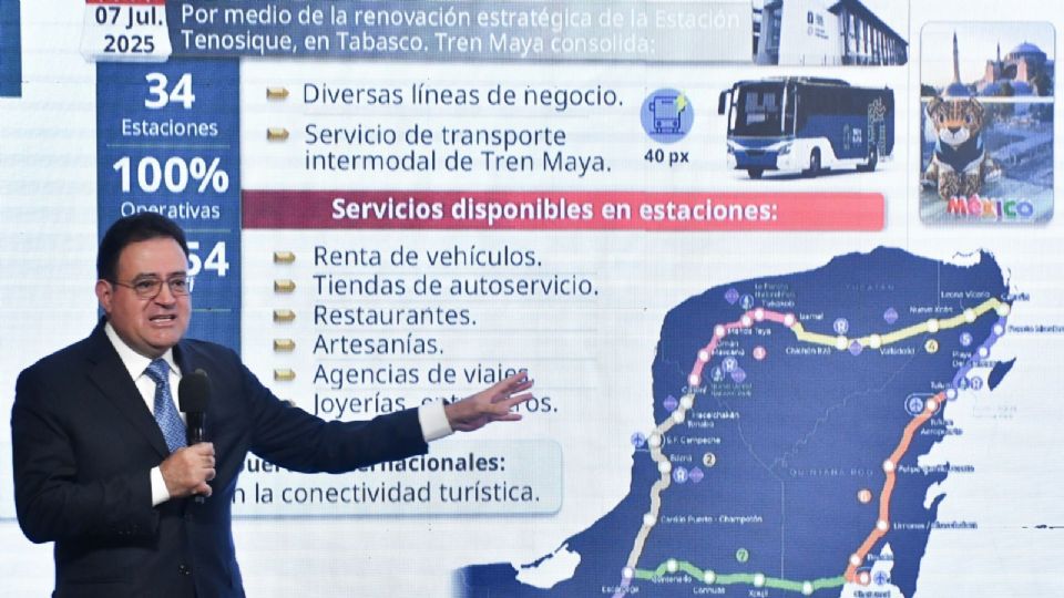 Entre los pasajeros, estaba una empleada del Tren Maya, que está embarazada de 20 semanas.