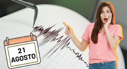 Tembló hoy en México: magnitud y hora exacta del último sismo del 21 de agosto