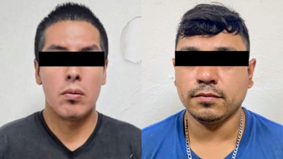 Los sujetos fueron identificados como José 'N' y Daniel 'N', ambos de 32 años.