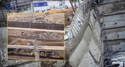 VIDEO | Momento exacto del accidente en construcción del viaducto elevado en Tijuana
