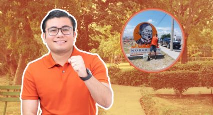 Así fue el momento en que obligaron a un grafitero a limpiar su obra en Juárez