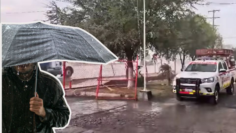 Las lluvias en Monterrey estarán acompañadas de tormentas eléctricas y rachas fuertes de viento, advirtió la CONAGUA.