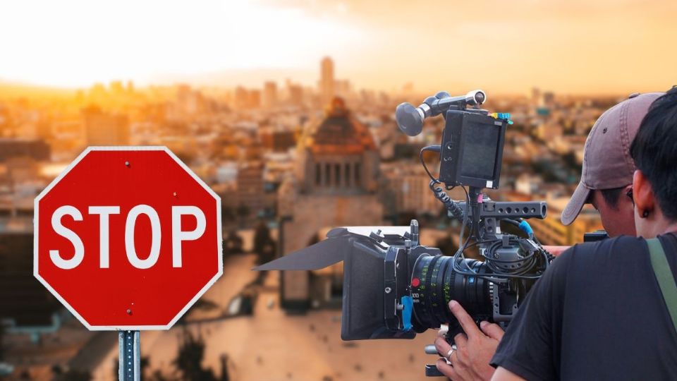 Cierran Avenida Juárez en el Centro Histórico por grabaciones; alternativas viales y a qué hora se normaliza la circulación