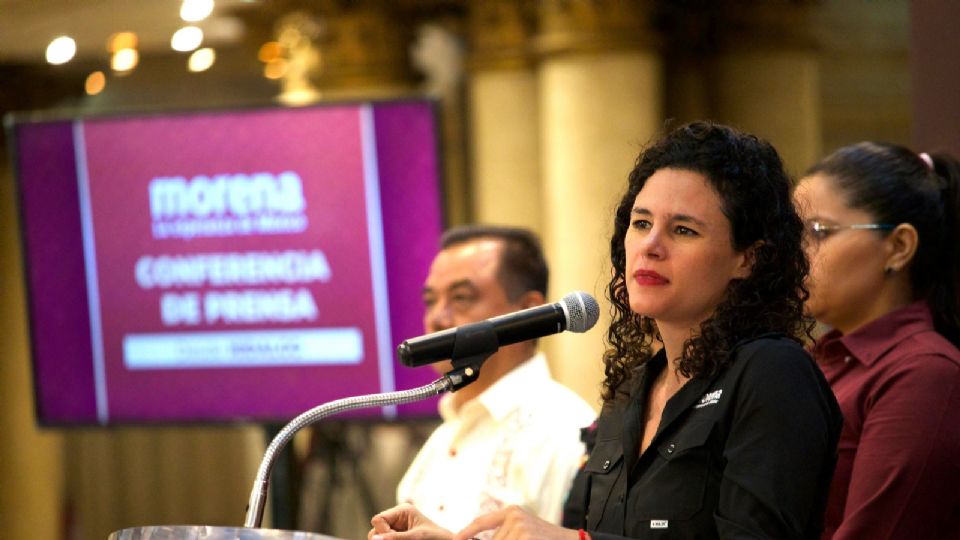 La morenista matizó su declaración y dijo que se pudiera valorar si se dan a conocer los resultados de las encuestas.