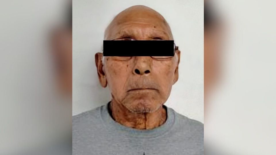 El detenido fue identificado como Anselmo “N” de 84 años.