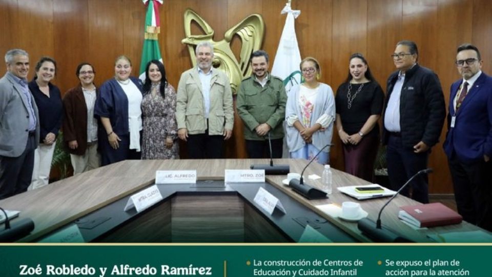 Zoé Robledo y Alfredo Ramírez Bedolla avanzan en ruta de trabajo para fortalecer al IMSS en Michoacán.