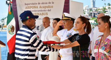 Sheinbaum inaugura Marinabús en Acapulco: 'El puerto está vivo, fuerte y lleno de futuro'