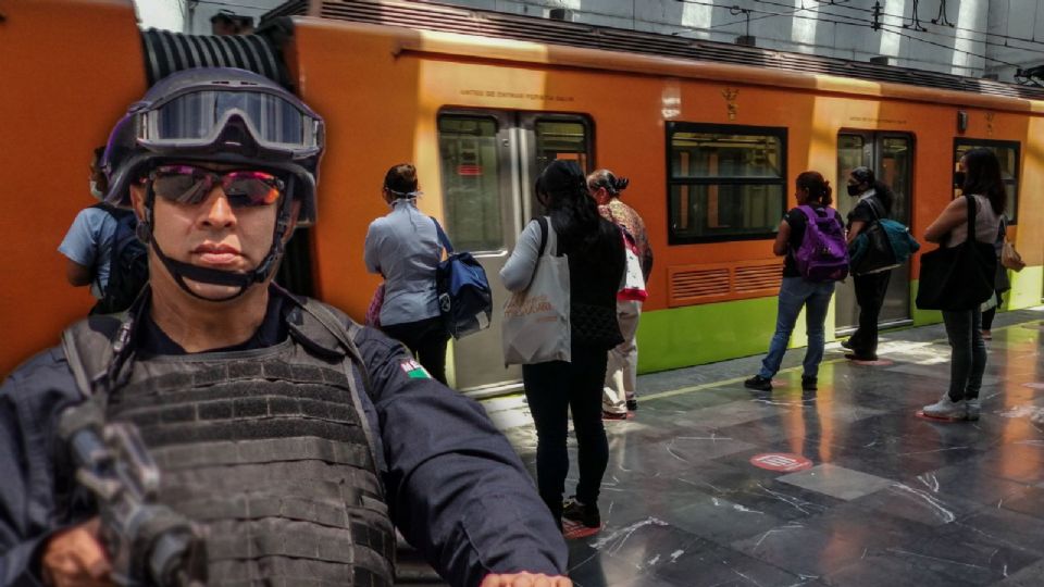 Como resultado de la agresión el Sistema de Transporte Colectivo (STC) informó que tres policías resultaron con lesiones en diversas partes del cuerpo