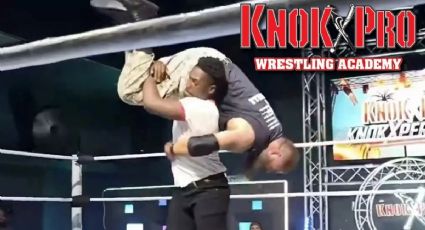 VIDEO | Hijo de leyenda de UFC irrumpe en el ring y golpea sin piedad a luchador