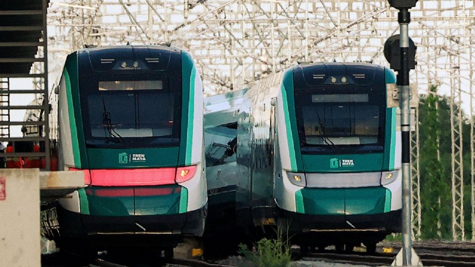 Vagones del Tren Maya.