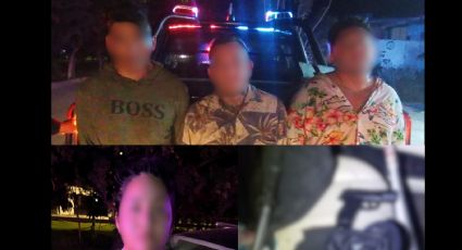 Detenidos en ciudad caucel con replica de pistola y otros objetos contundentes