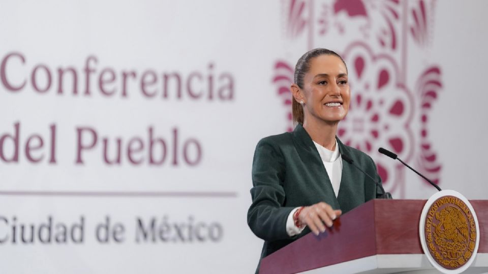 Claudia Sheinbaum, presidenta de México.