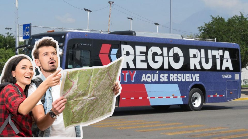 La Ruta E de la Regio Ruta en Monterrey conecta Félix U. Gómez, Fundidora y Moderna con transporte gratuito.