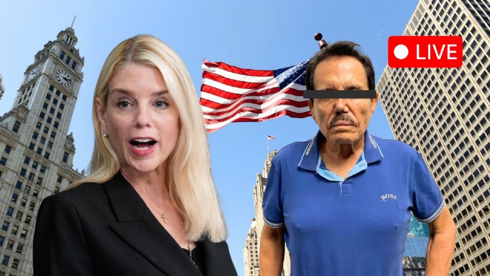 Durante la audiencia, ‘El ‘Mayo’ Zambada apareció con el uniforme azul y naranja de prisionero.