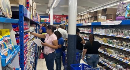 Padres de familia gastan hasta 4 mil pesos en útiles antes del Ciclo Escolar 2025-2026