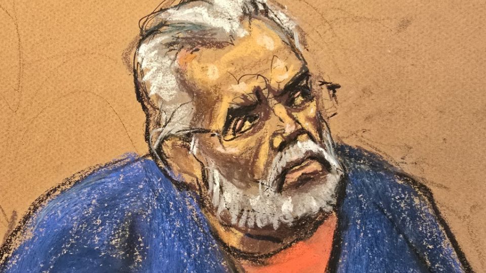 ismael 'el Mayo' Zambada durante el juicio realizado en un tribunal federal en Nueva York.