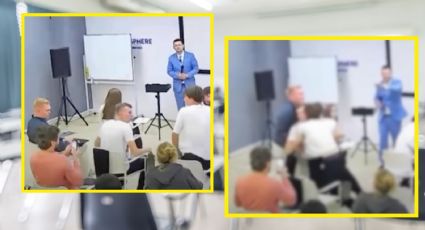 De la teoría a los golpes: estudiantes de derecho pelean durante una clase sobre violencia| VIDEO