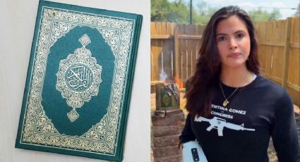 VIDEO | Candidata de origen colombiano quema el Corán y desata indignación en EU