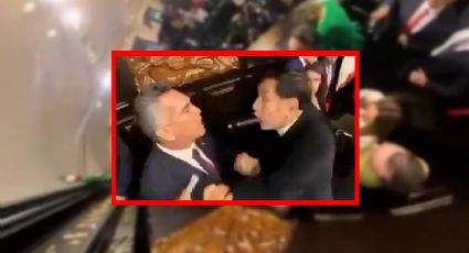 VIDEO | Alito Moreno vs Fernández Noroña: captan pelea en el Congreso en toma 360 y primer plano