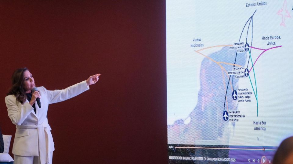 Mara Lezama, gobernadora de Quintana Roo.