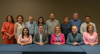 Maru Campos se reúne con senadores del PAN