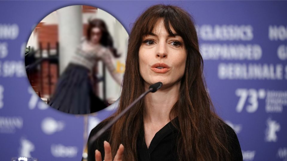 Pese a que se vio doloroso, la actriz se encuentra bien.