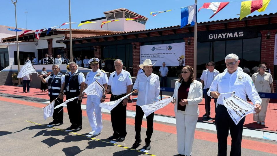 Grupo Aeroportuario Marina inicia obras en el Aeropuerto Internacional de Guaymas.