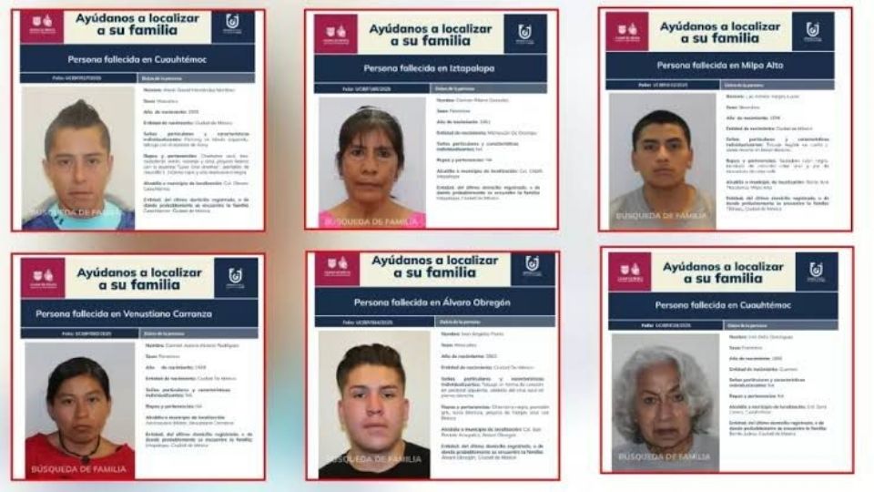 La FGJ informó que hasta el momento, 54 registros han sido publicados.