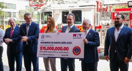 Monterrey destina 15 mdp para equipamiento y capacitación de Bomberos NL