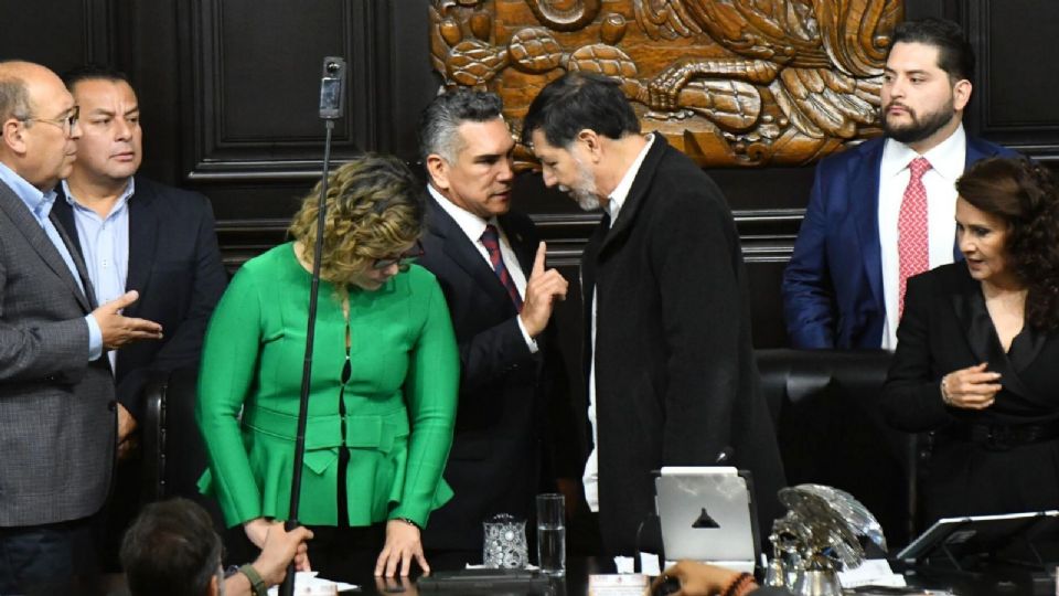 se aprobó el posicionamiento impulsado por Noroña condenando la violencia en su contra.