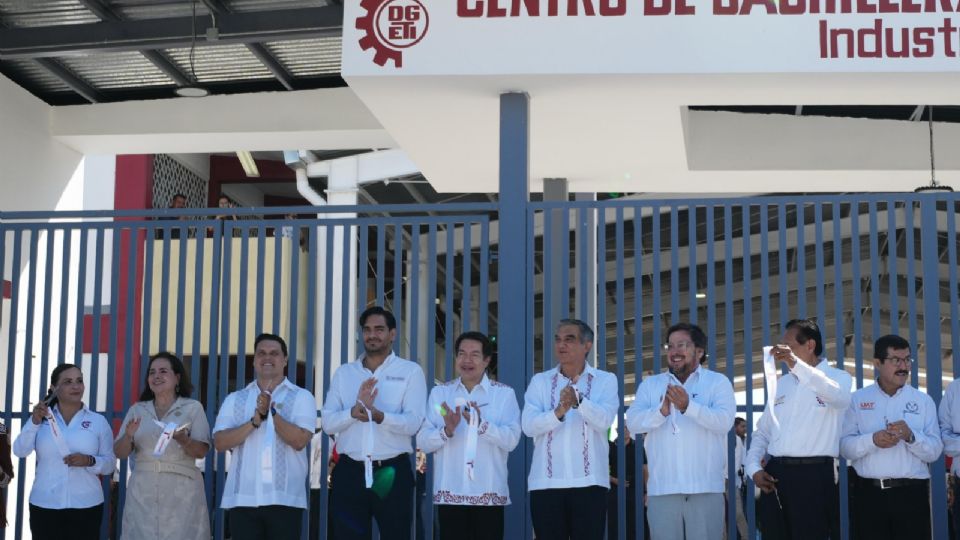 El titular de la SEP inauguró la primera etapa del nuevo CBTIS No. 302 en Reynosa, Tamaulipas; se trata del plantel 5 de los 20 anunciados por la presidenta Claudia Sheinbaum Pardo.
