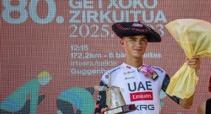 Isaac del Toro gana en el circuito de Getxo en España (video)