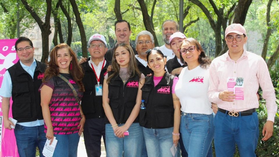 Evento de afiliación de Somos México.