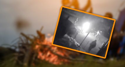 VIDEO | Hombre prende fuego a su expareja tras encontrarla con su nuevo romance