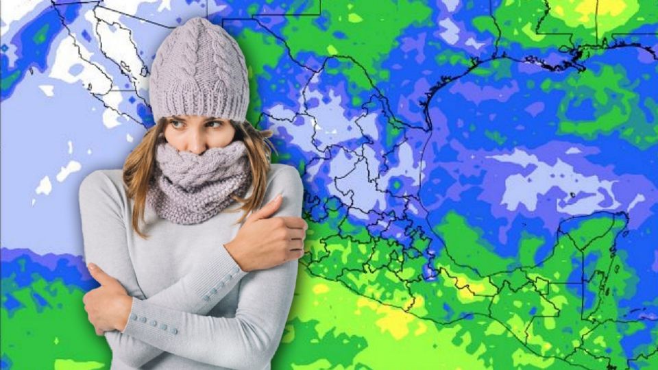 La trayectoria del primer frente frío en México afectará principalmente al norte y noreste del país.