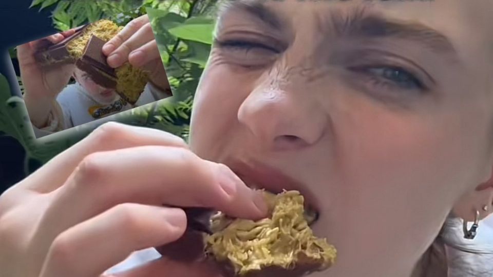 Billie Eilish no se quiso quedar sin chocolate Dubai, por lo que hizo su propia receta vegana del postre.