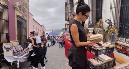 VIDEO | Pilar Rubio, esposa de Sergio Ramos, visita Barrio Antiguo en Monterrey
