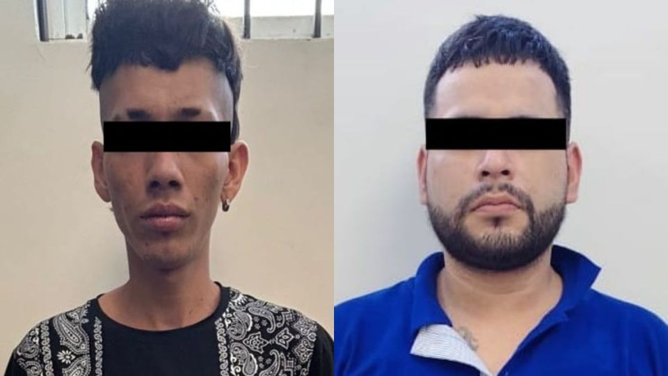 Los detenidos fueron identificados como Nixon “N” y César “N”.