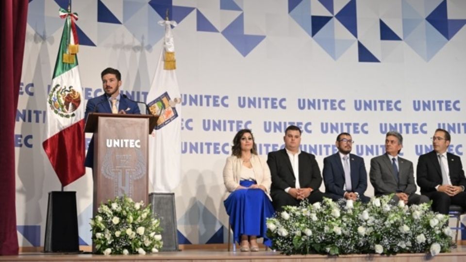 Samuel García inaugura el nuevo campus de la Unitec en Monterrey, que arranca con mil estudiantes y tecnología de vanguardia.