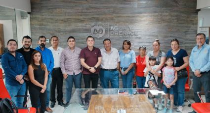 Manuel Guerra logra acuerdos con Agua y Drenaje para solucionar cortes en García