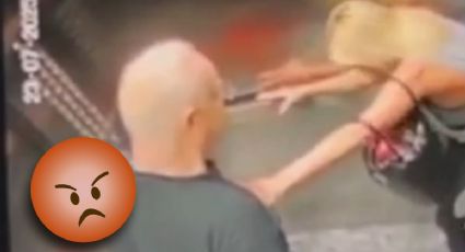 'Lord Elevador' propina brutal golpiza a su pareja en CDMX| VIDEO