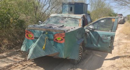 Aseguran camiones monstruo, explosivos y arsenal en Tamaulipas, cerca de Nuevo León